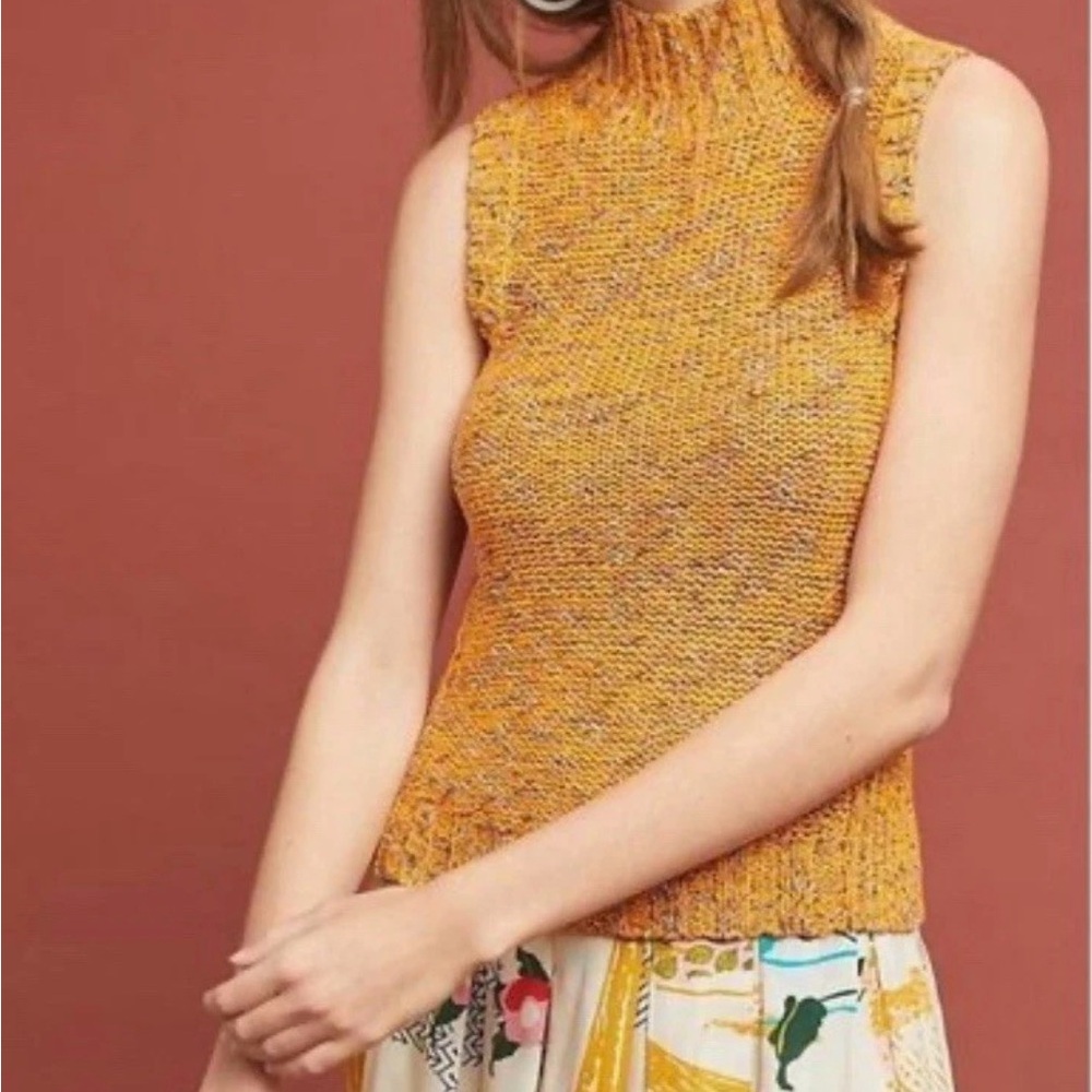 Anthropologie Sunrise Sweater Tank